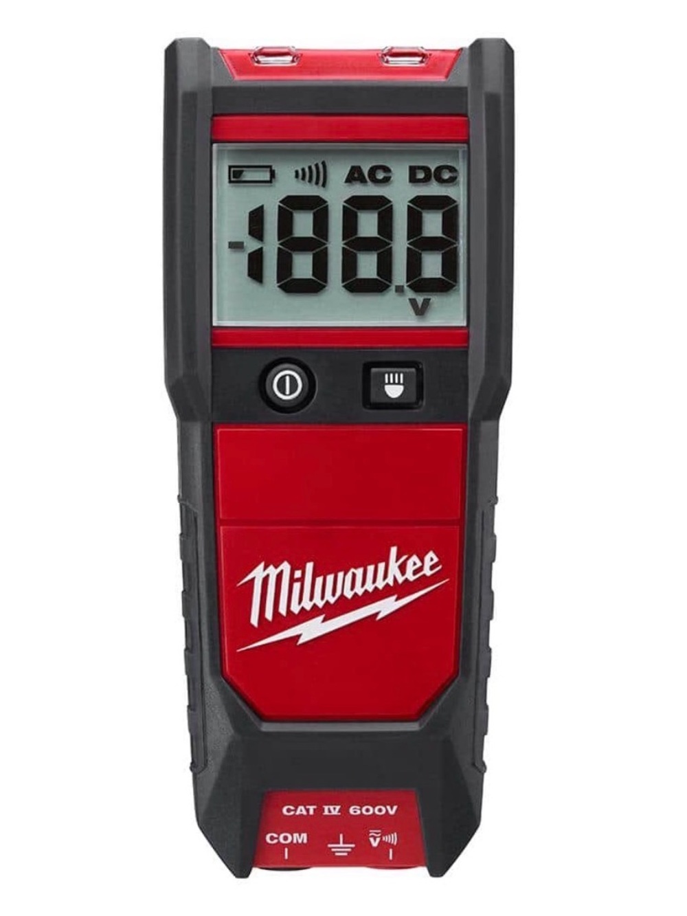 NWOB Milwaukee 2212-20 Auto Voltage Continuity Tester 600V w/ Leads